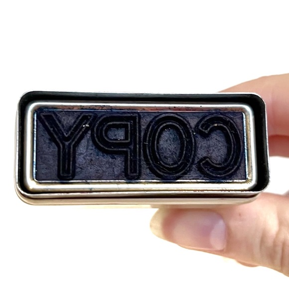 Vintage Office Business Stamps Set of 3 Paid Received Copy Rubber Basics Canex - Picture 10 of 10